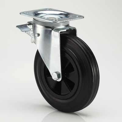 چرخ های لاستیکی برای سطل 660 لیتری چرخ 8 اینچی